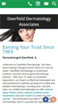 Mobile Screenshot of deerfielddermatology.com